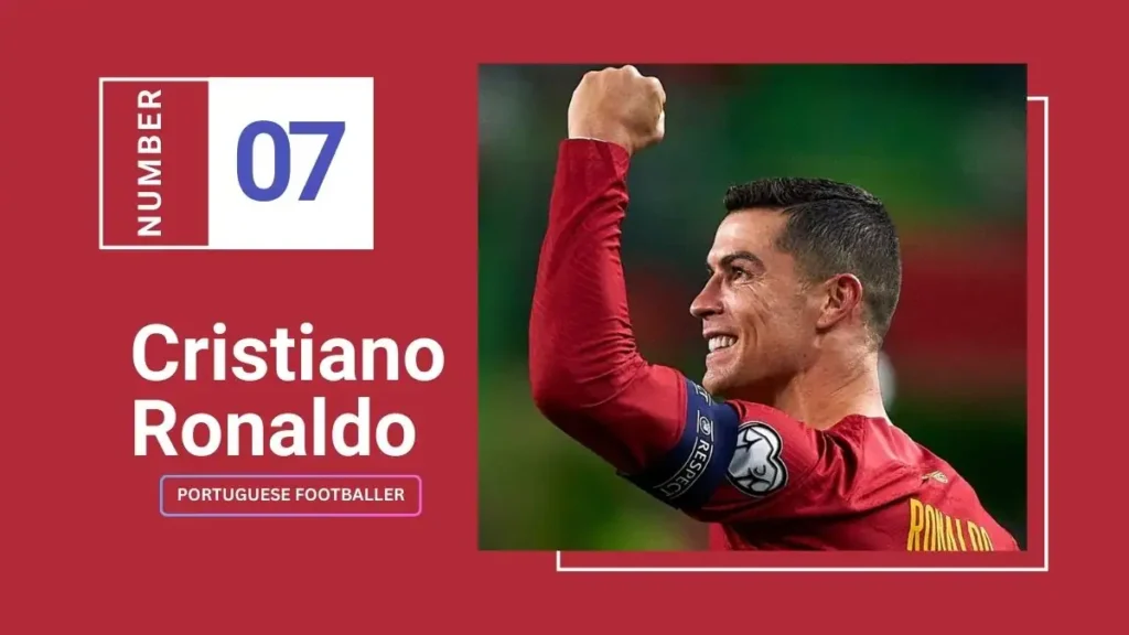 Cristiano Ronaldo Portuguese footballer