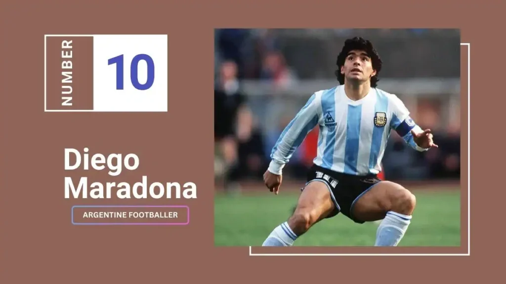 Diego Maradona Argentine footballer