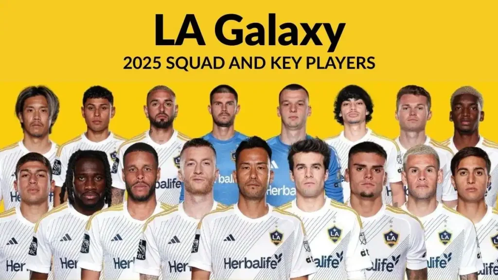 LA Galaxy 2025 Squad and Key Players