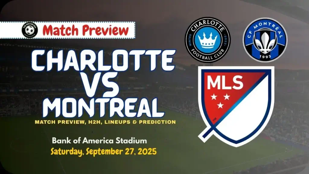 Charlotte vs Montreal MLS Preview