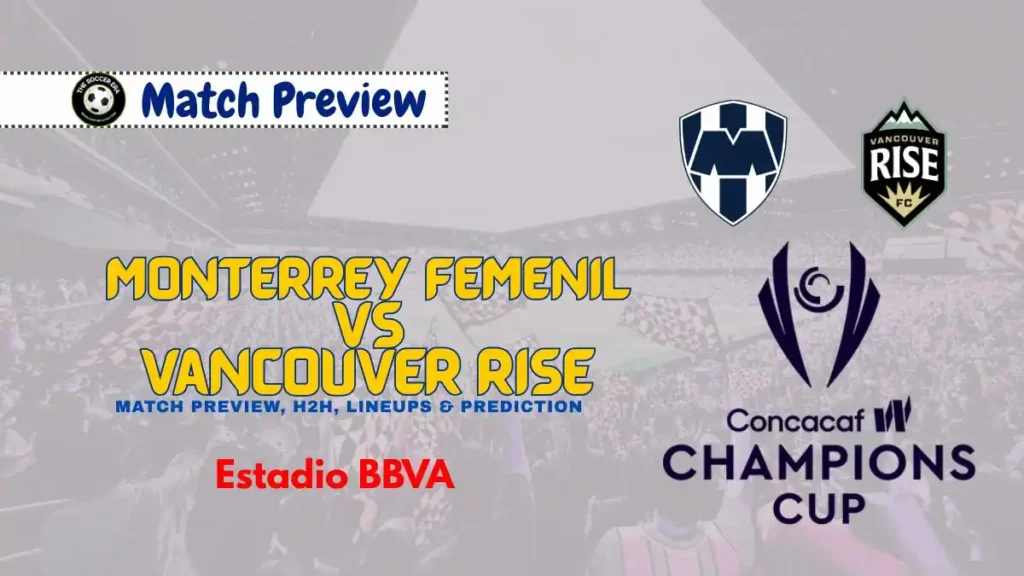 Monterrey Femenil vs Vancouver Rise Concacaf W Champions Cup Preview