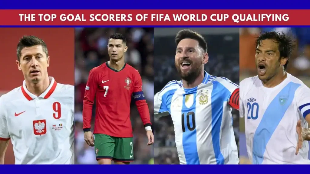 The top goal scorers of FIFA World Cup qualifying matches