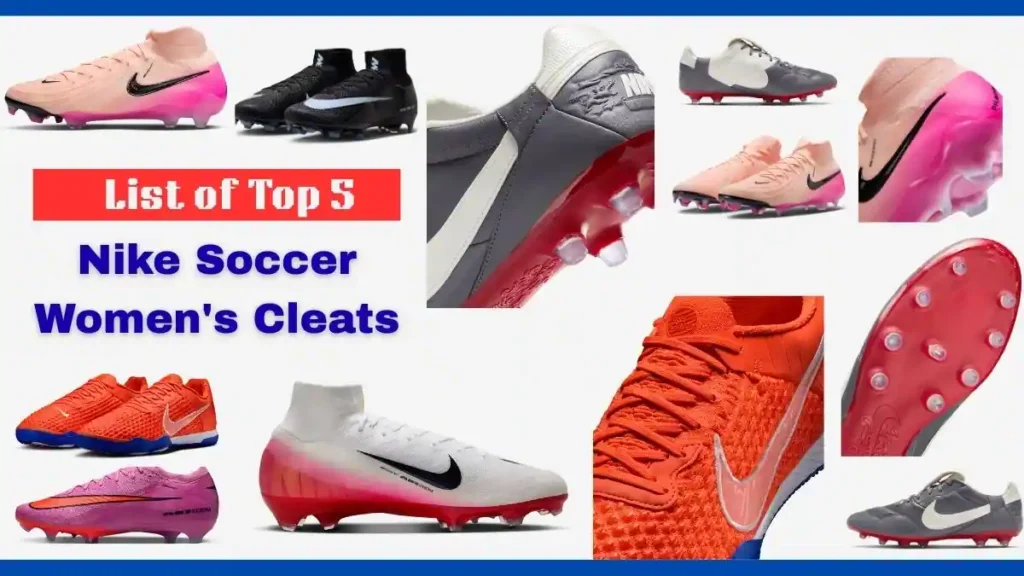 Top 5 Nike Soccer Women's Cleats and Shoes in the USA