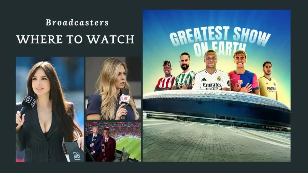 Where to watch Soccer Match Live - Football match Broadcasters