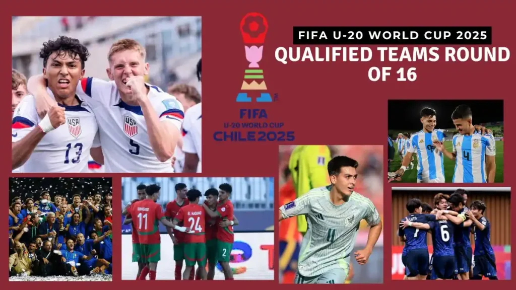 2025 FIFA men's U-20 World Cup Round of 16 Qualified teams