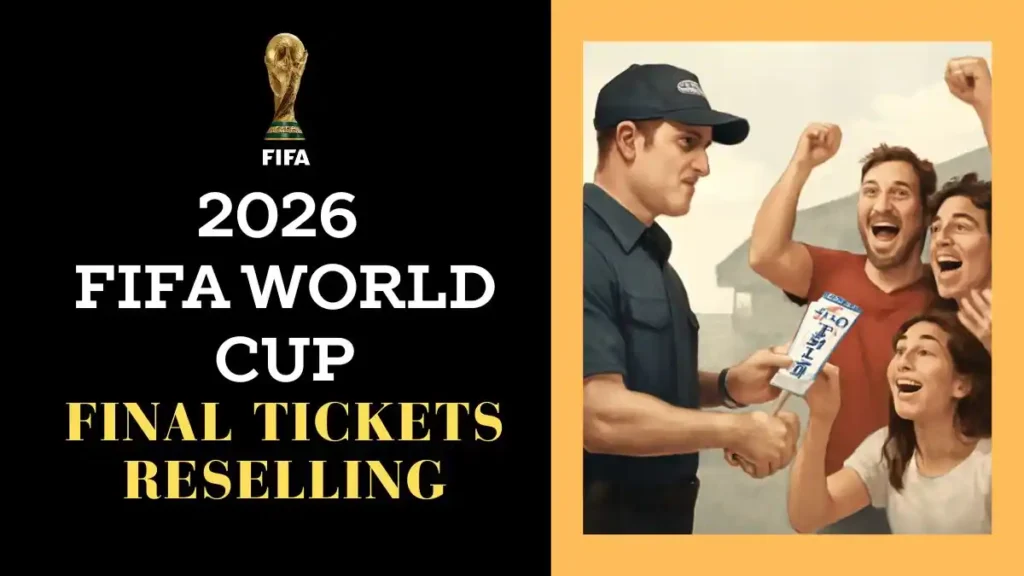 2026 World Cup Final Tickets Reselling