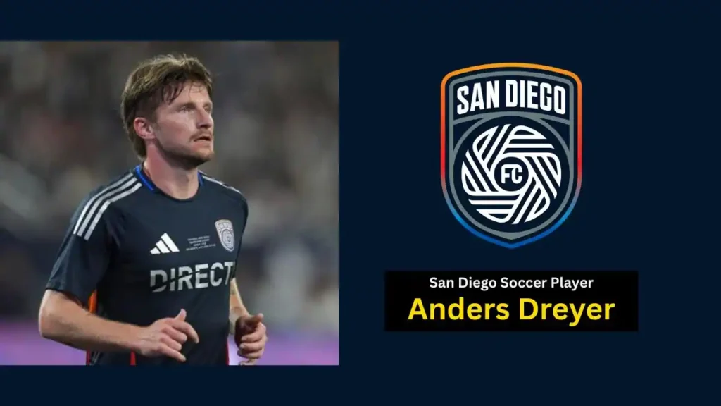 Anders Dreyer Major League Soccer club San Diego FC and the Denmark national team