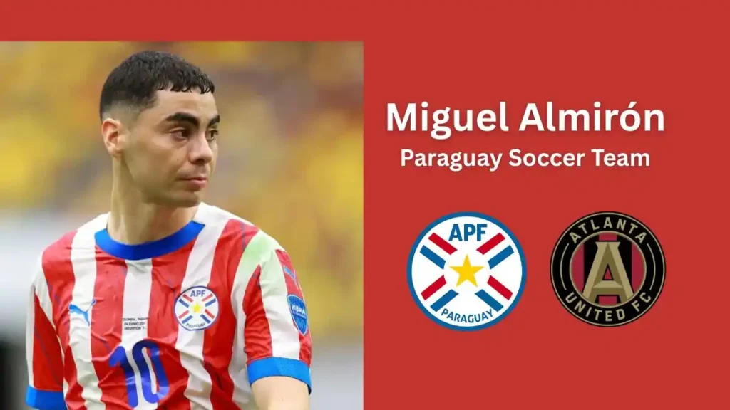 Miguel Almirón Paraguay Soccer Team and Major League Soccer club Atlanta United