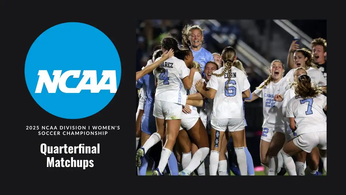 2025 NCAA Division I Women's Soccer Championship Quarterfinal Matchups