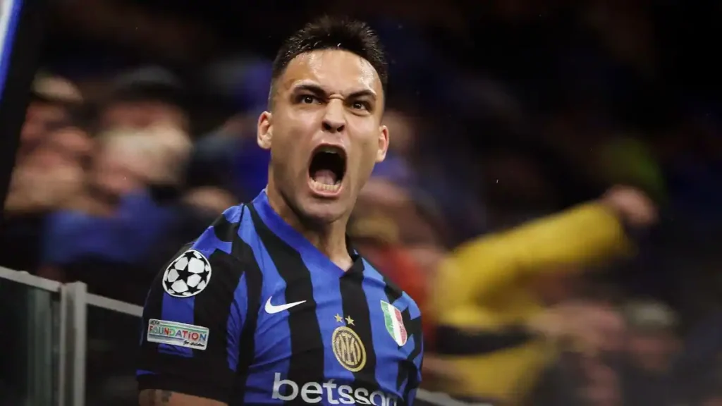 Lautaro Martinez Argentine footballer and Serie A club Inter Milan