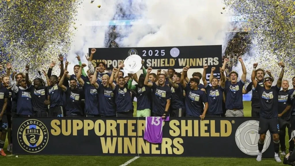Philadelphia Union Supporters' Shield Champions MLS 2025
