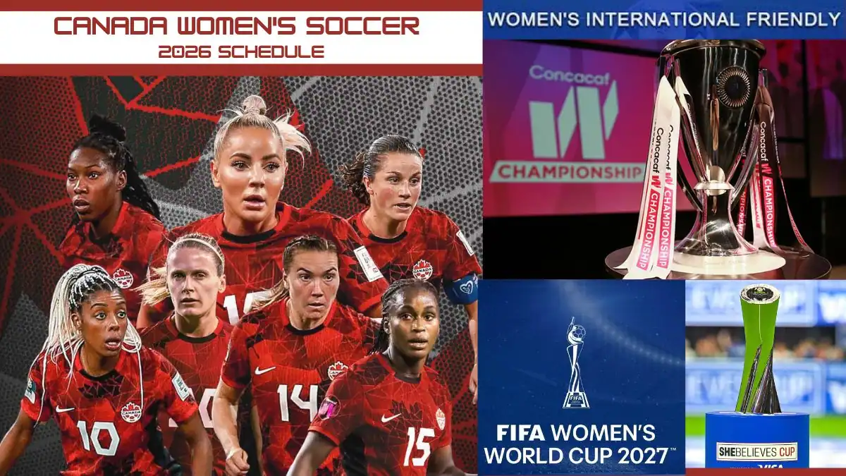 Canada Women's Soccer 2026 Schedule