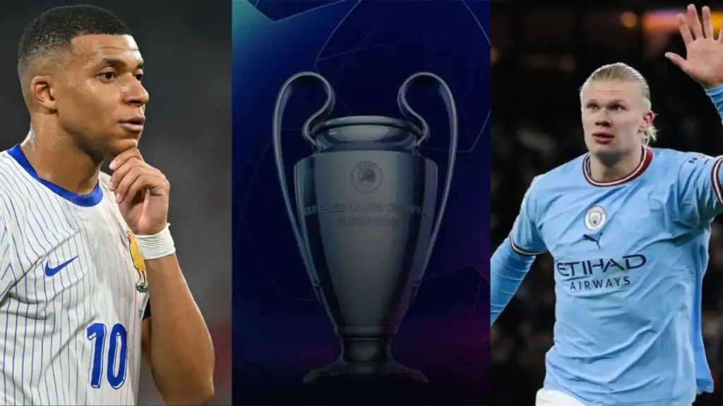 Haaland vs Mbappe Head-to-Head in Champions League