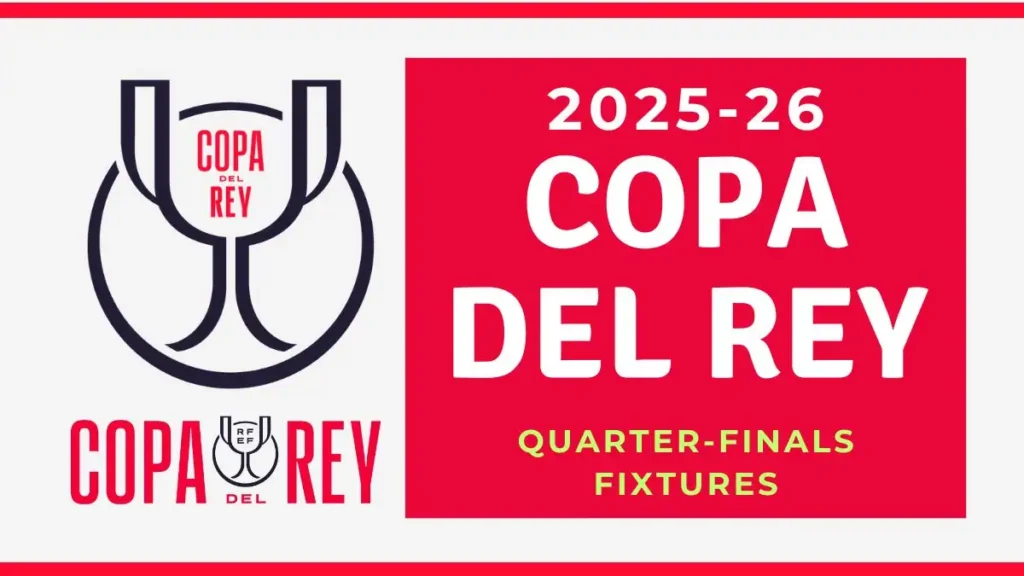 2025-26 Copa Del Rey Quarter-finals fixtures and results