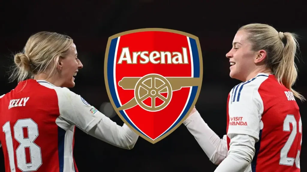 Chloe Kelly and Alessia Russo - Arsenal Women's Soccer Team
