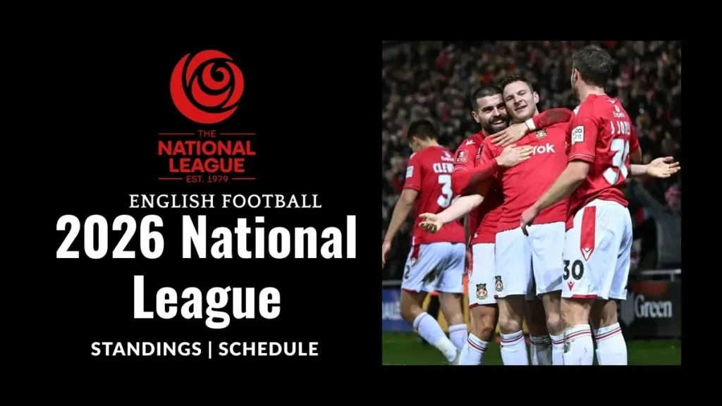 2026 National League Table & Standings — Live Snapshot and Fan Guide
