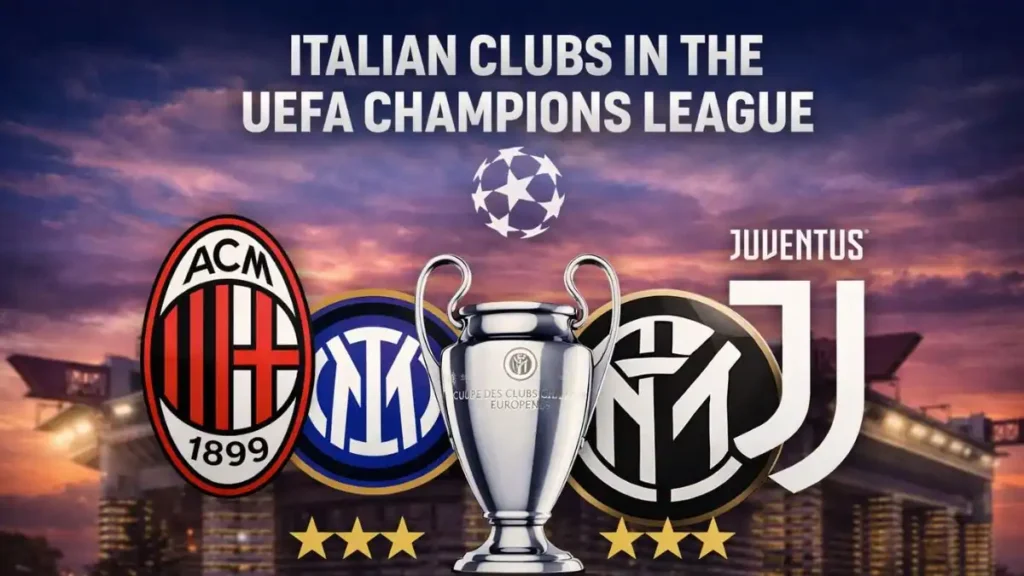 AC Milan, Inter & Juventus Italian Champions League Records Explained