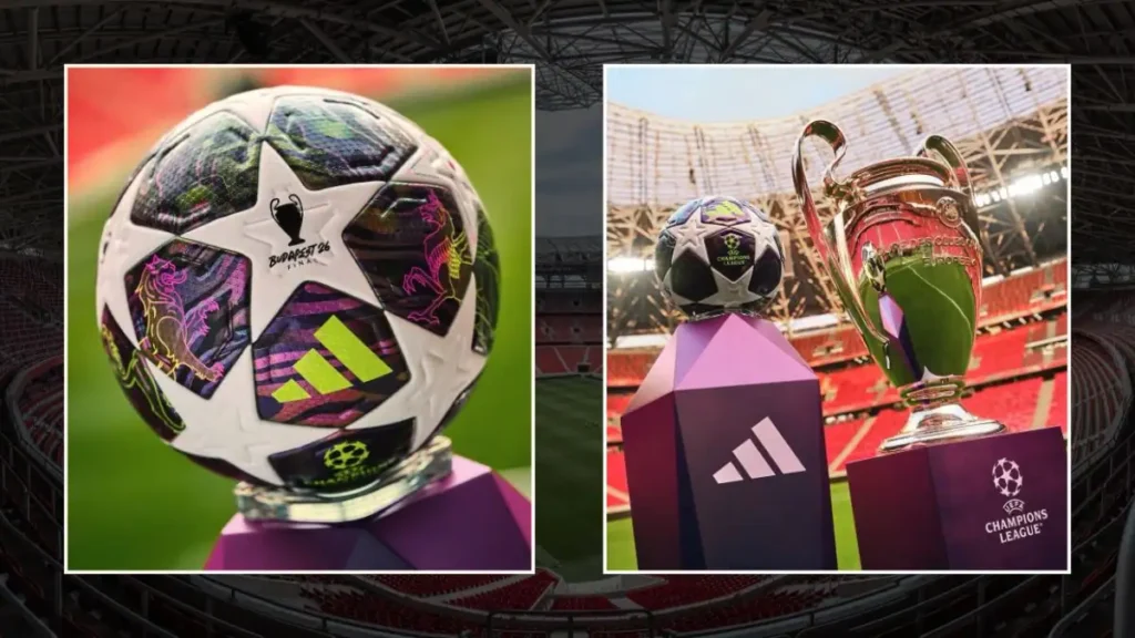 Adidas Unveils Official Match Ball for 2026 Champions League Final in Budapest