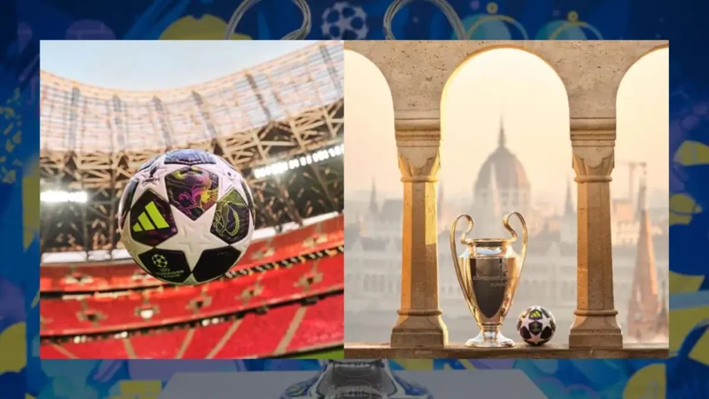 Adidas Unveils Official Match Ball for 2026 Champions League Final in Budapest