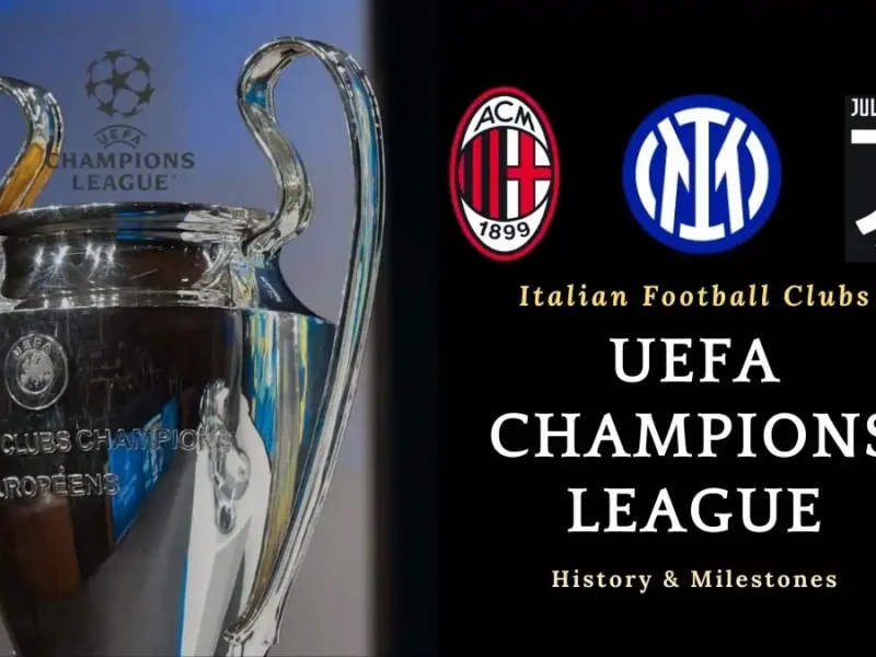 Record of Italian Football Clubs in the UEFA Champions League