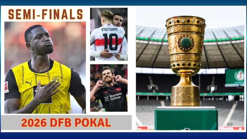 2026 DFB Pokal Semi‑finals Schedule, Key players and How to Watch in USA and Europe