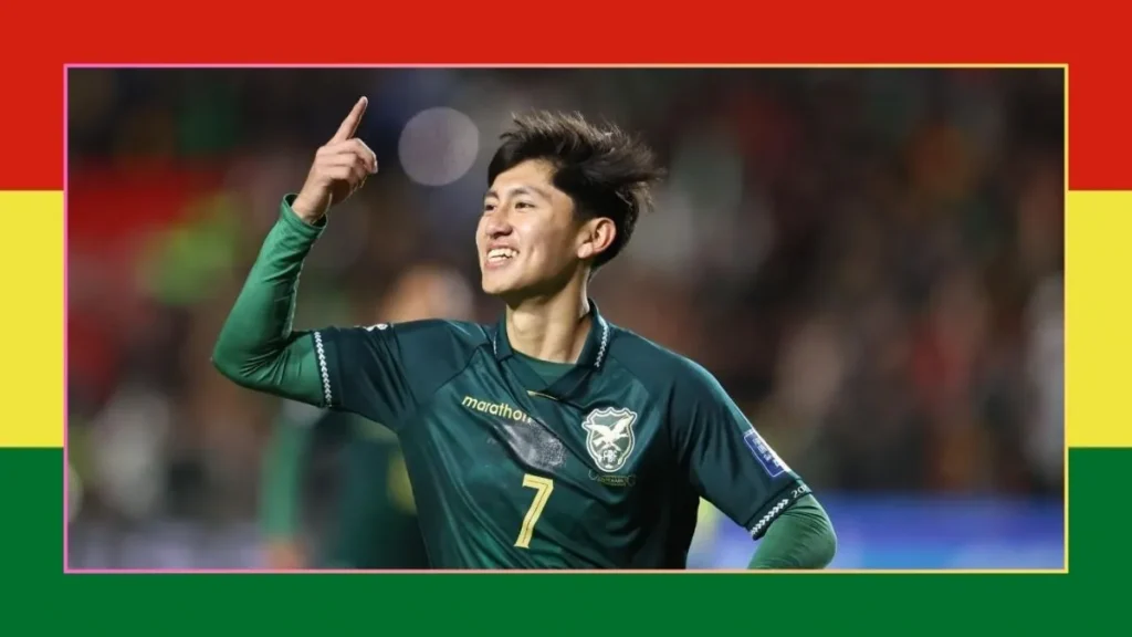 Miguel Terceros Bolivia Soccer Team and Brazilian club Santos