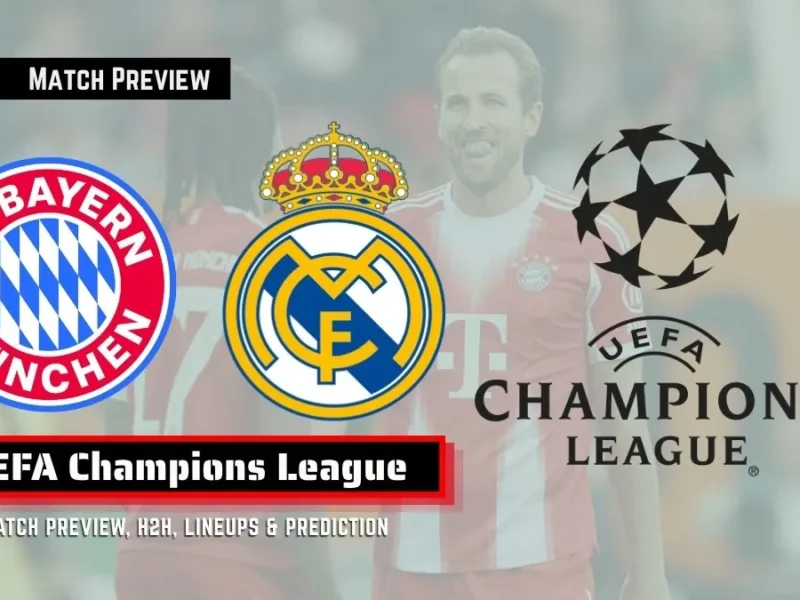 Bayern Munich vs Real Madrid: UEFA Champions League Quarter-Final Second Leg at Allianz Arena