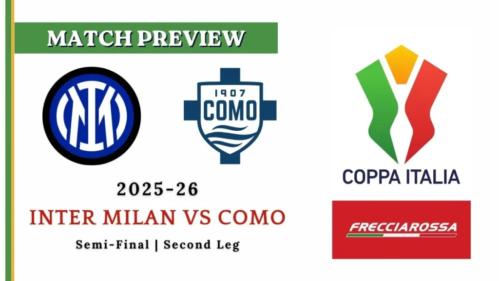Inter Milan vs Como Preview Prediction, Team News & Lineups - 2025-26 Coppa Italia semifinal