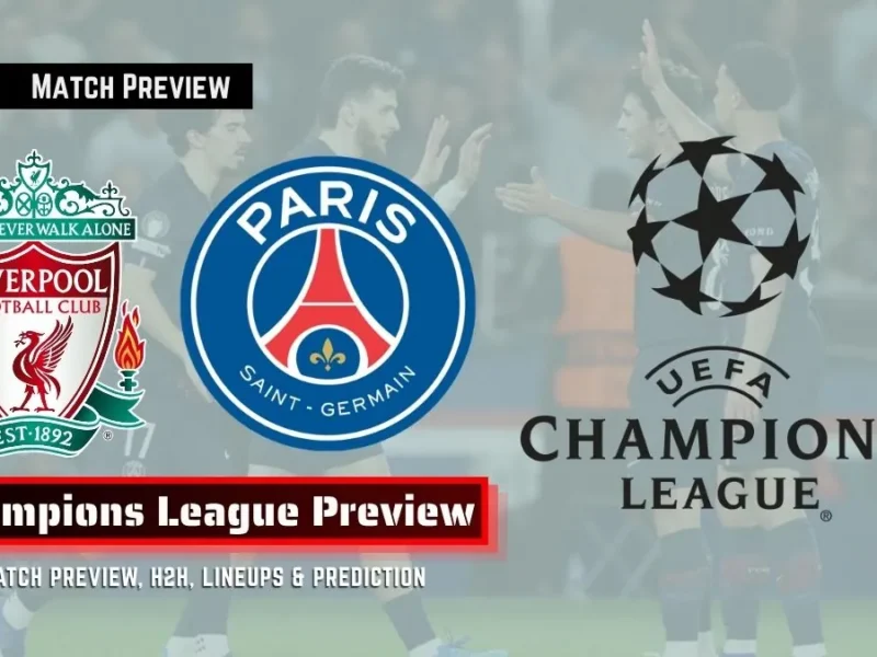 Liverpool vs PSG: UEFA Champions League Quarter-Final Second Leg at Allianz Arena