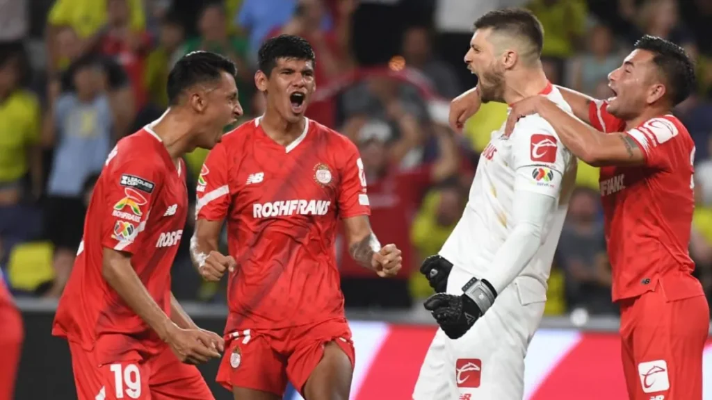 Deportivo Toluca FC wins the match