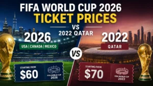 FIFA World Cup 2026 Ticket Prices vs 2022 Qatar - Which is the Most Expensive World Cup Ever