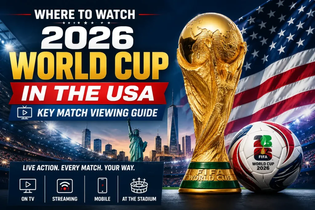 Where to Watch 2026 World Cup in the USA