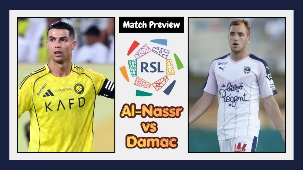 Will Cristiano Ronaldo Win His First Saudi League Title tonight - Al-Nassr vs Damac