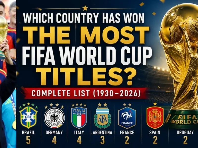Everything You Need to Know About the Most FIFA World Cup Titles