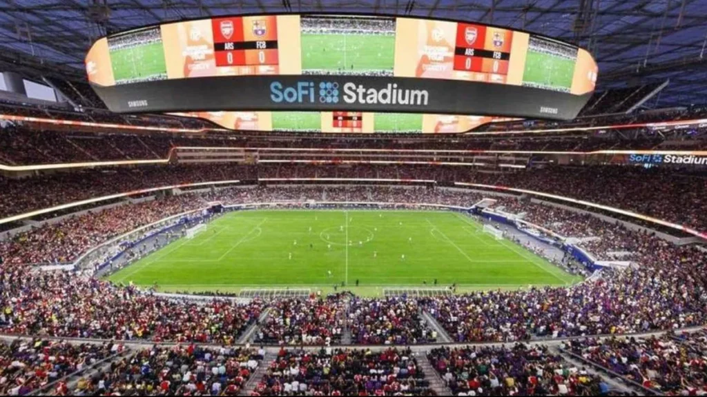 SoFi Stadium in Inglewood, California - 2026 world cup